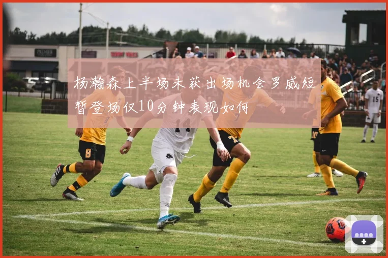 杨瀚森上半场未获出场机会罗威短暂登场仅10分钟表现如何